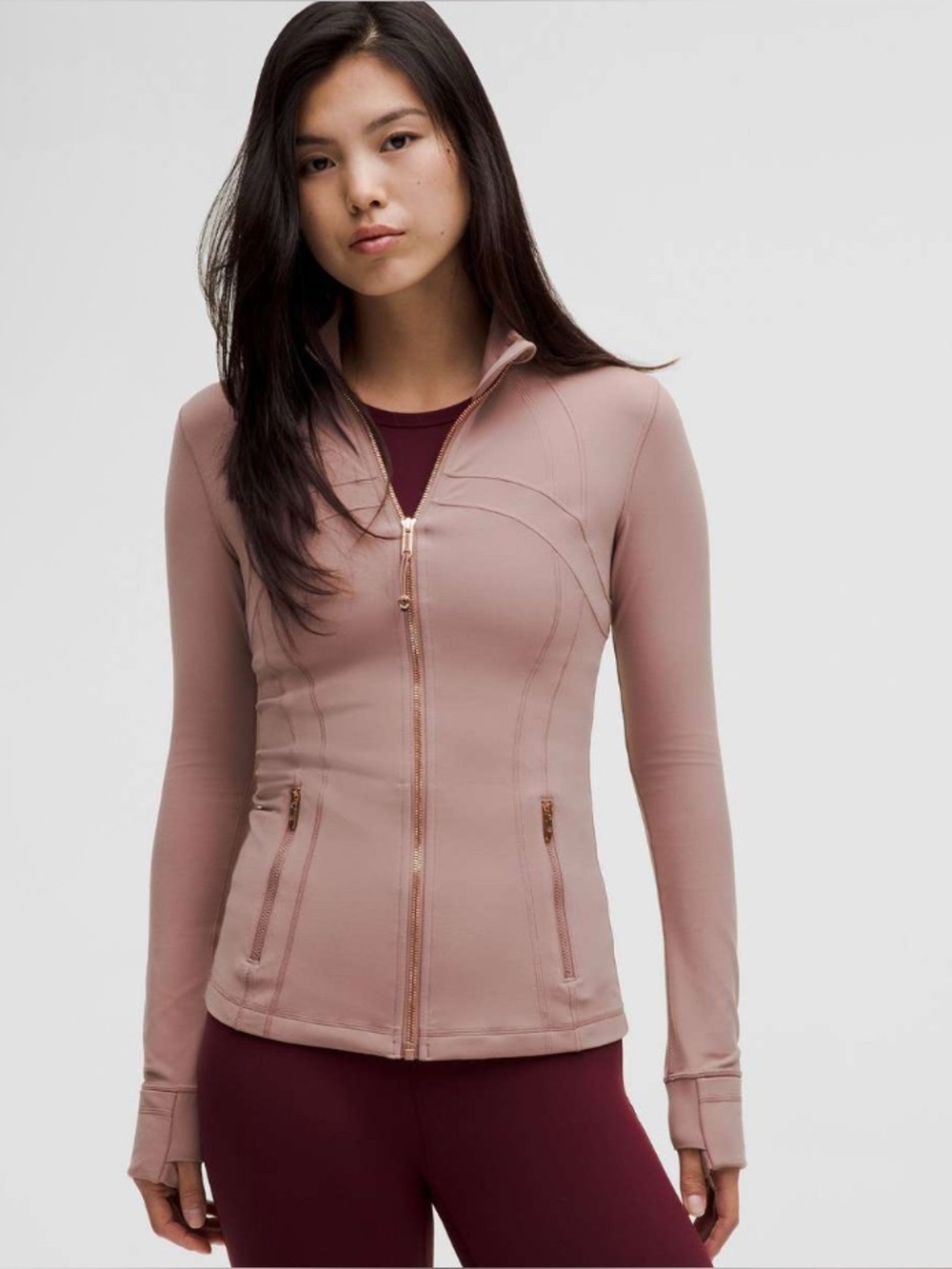 Lululemon RARE Define Jacket *Nulu
Twilight Rose + Rose Gold